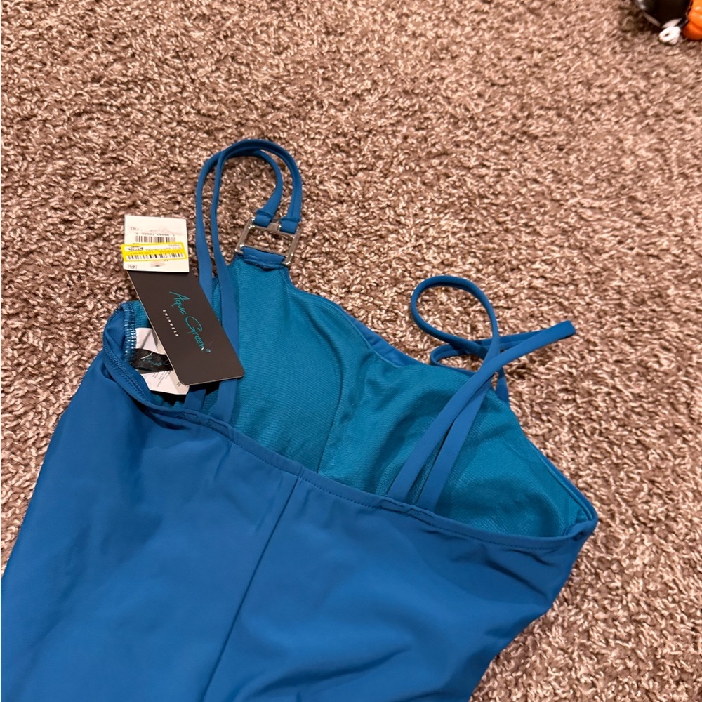 🍓Blue One-Piece Swimsuit - Picture 6 of 6